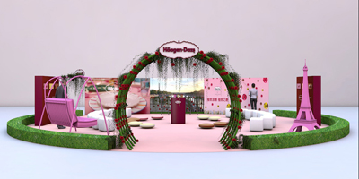 Häagen-Dazs 3D Stand concept, Marketing elements